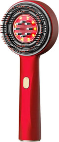 Electric Scalp Massager & Oil Applicator - Rechargeable Hair Growth Massager with Vibration & Silicone Brush for Relaxation & Hair Care