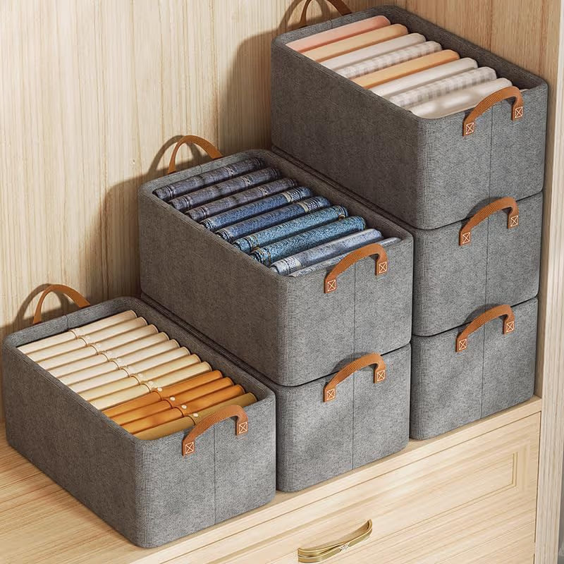 Wardrobe Storage Organizer Box. 2pcs (B1G1)