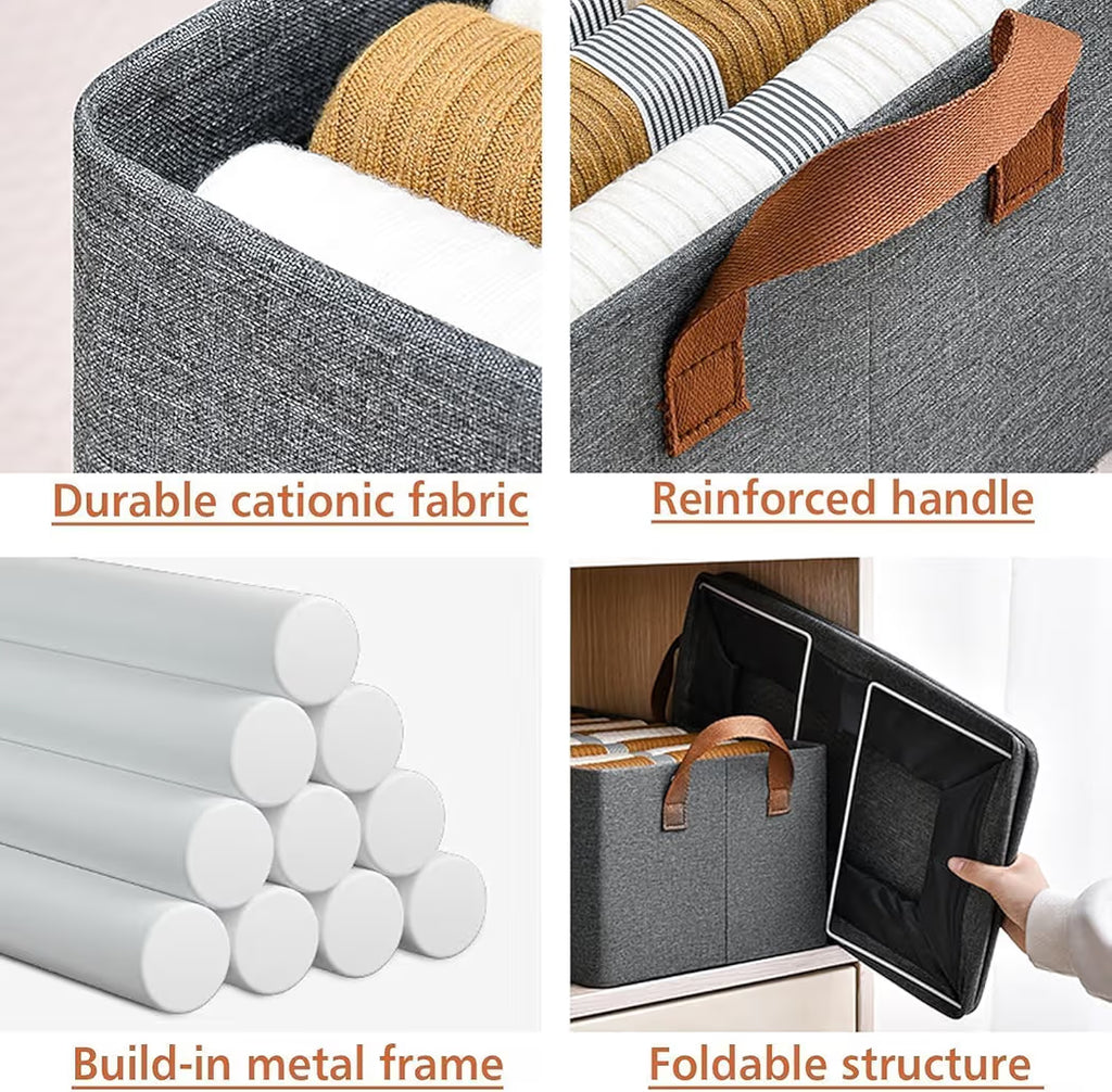 Wardrobe Storage Organizer Box. 2pcs (B1G1)