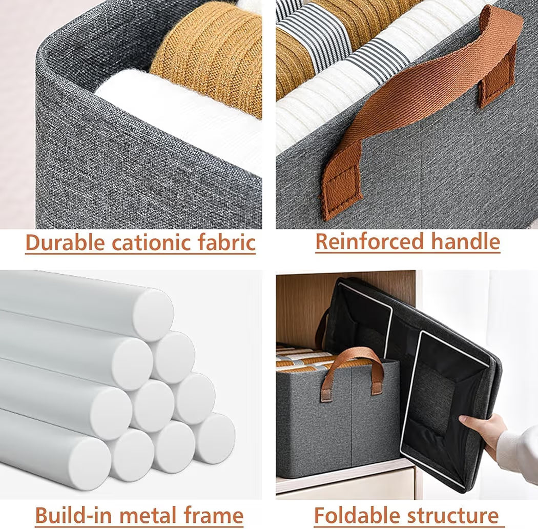 Wardrobe Storage Organizer Box. 2pcs (B1G1)