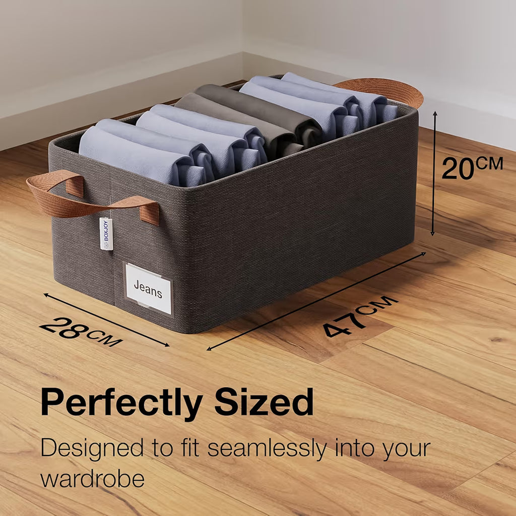 Wardrobe Storage Organizer Box. 2pcs (B1G1)