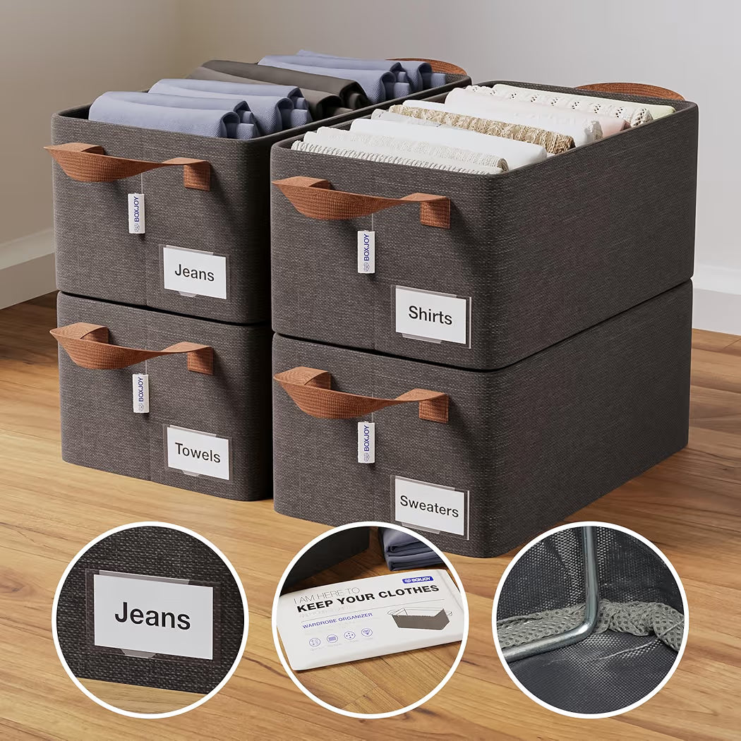 Wardrobe Storage Organizer Box. 2pcs (B1G1)