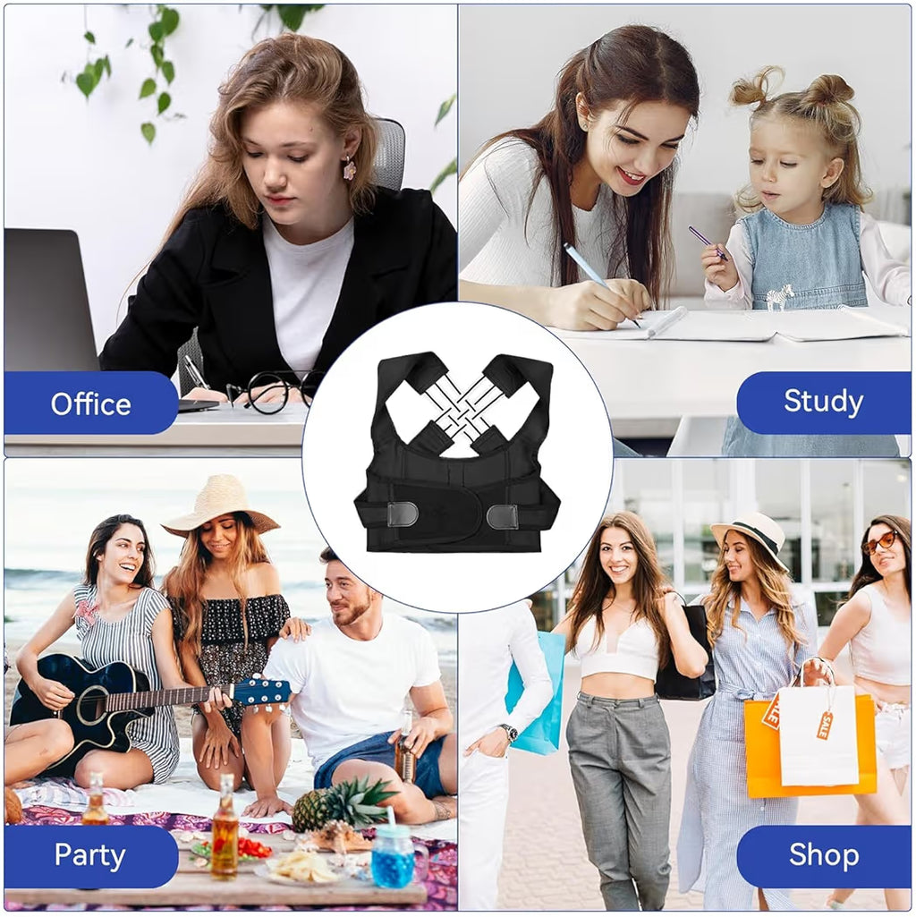 Posture Corrector for Men and Women Back Straightener Posture Adjustable Back Braces Back Brace Posture Corrector