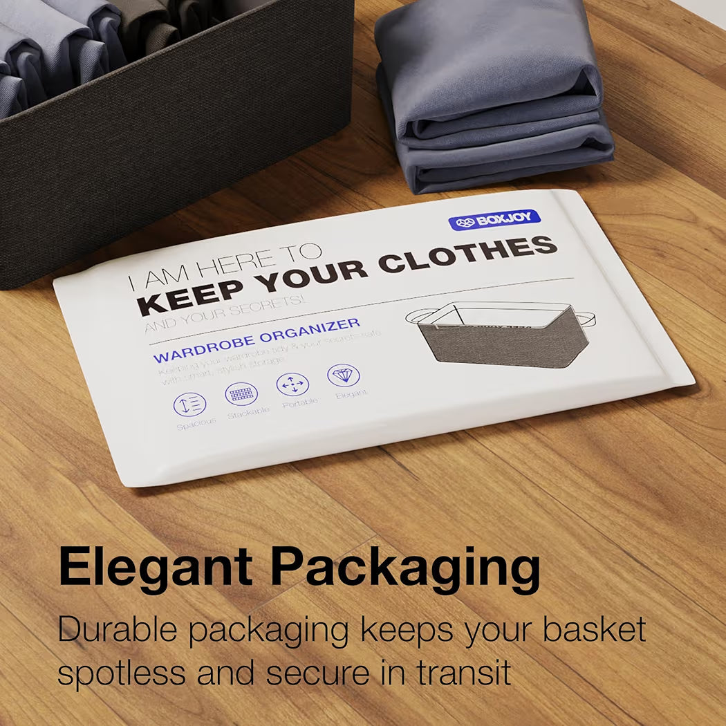 Wardrobe Storage Organizer Box. 2pcs (B1G1)