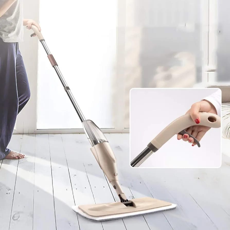 Integrated Water Spray Mechanism and Spray Mops for Floor Cleaning with Removable Washable Pad, mop for Cleaning Floor, Home Cleaning mops