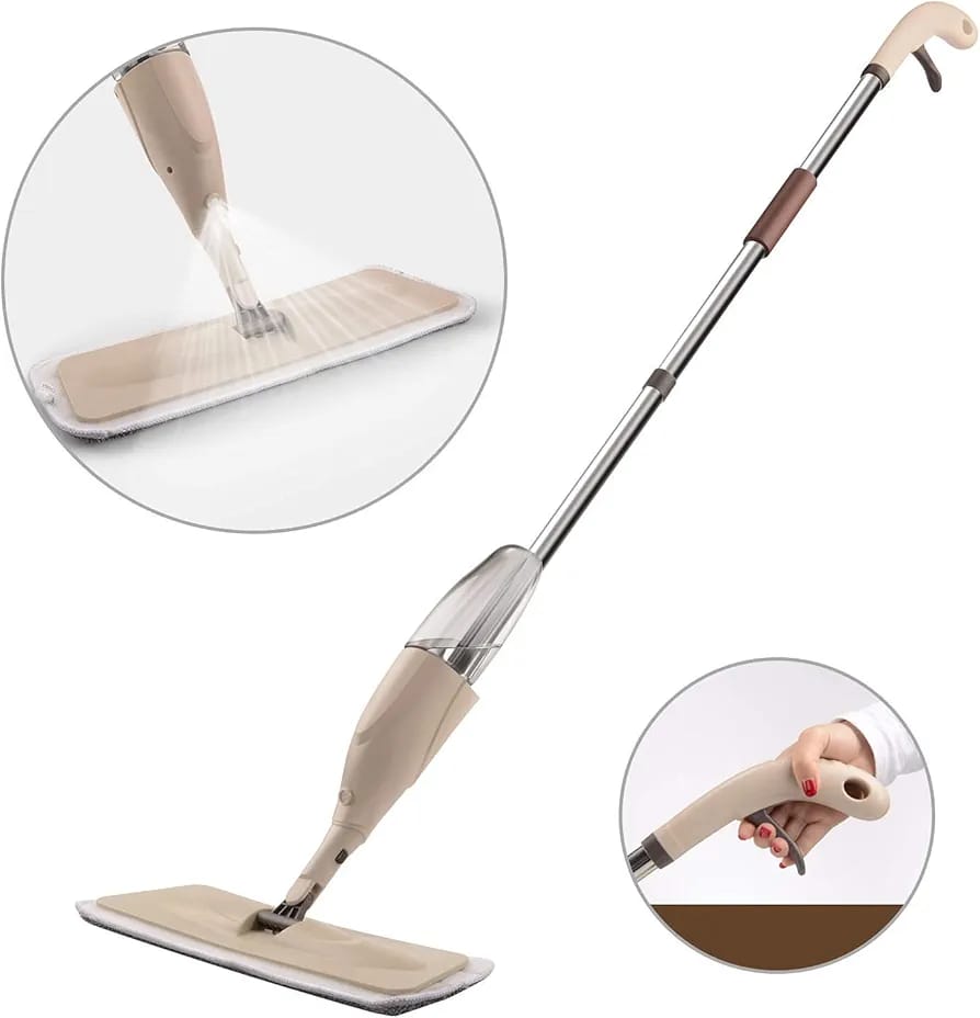 Integrated Water Spray Mechanism and Spray Mops for Floor Cleaning with Removable Washable Pad, mop for Cleaning Floor, Home Cleaning mops