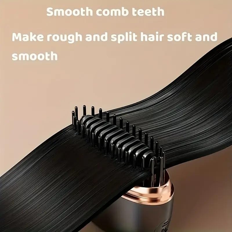 Mini Wireless Hair Straightening Comb