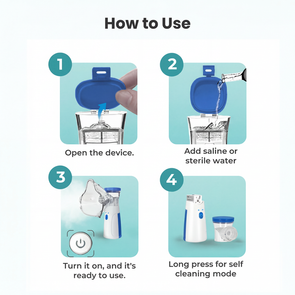 2-IN-1 Nebulizer & Humidifier