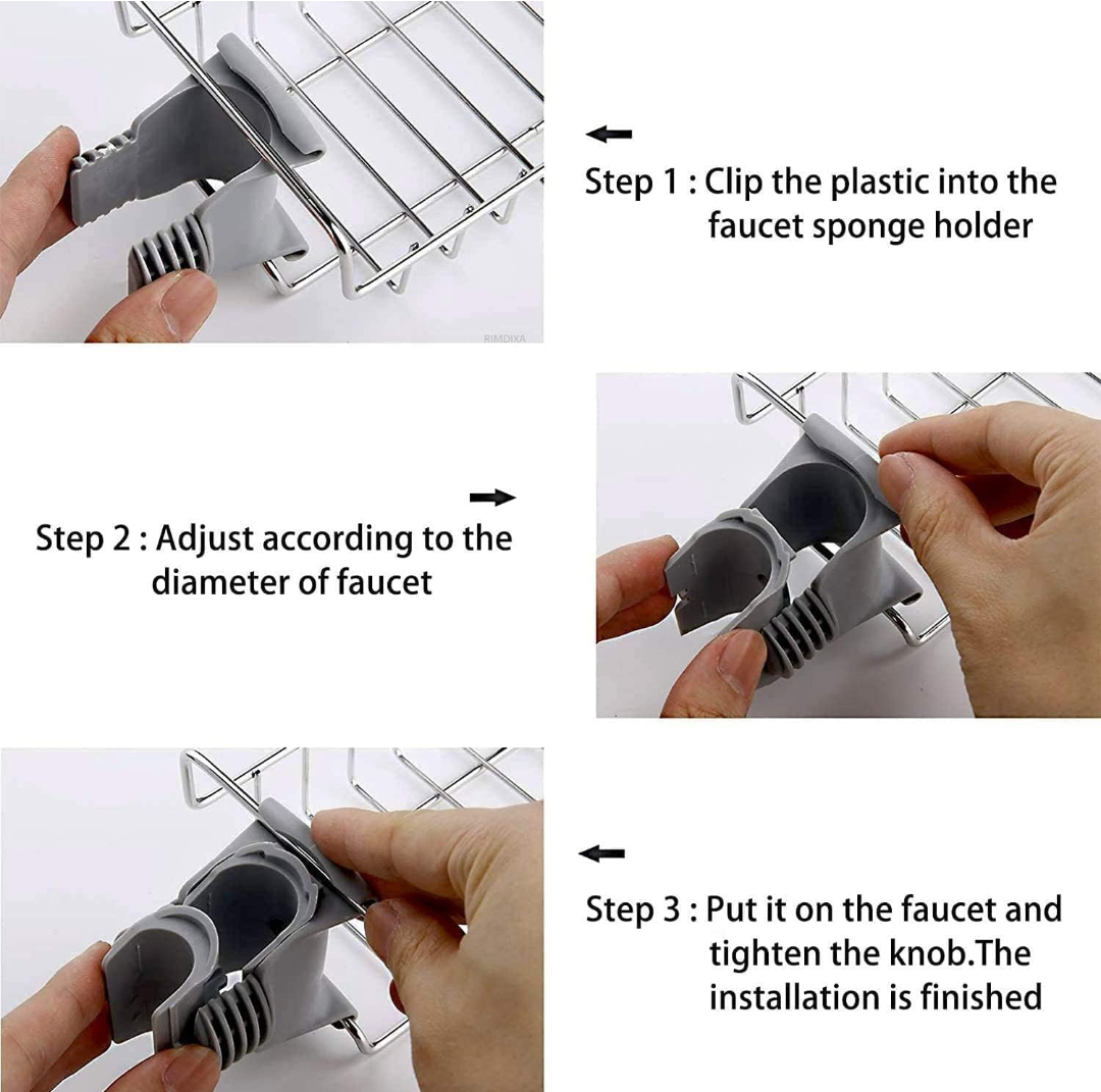 Kitchen Sink Faucet Storage Rack
