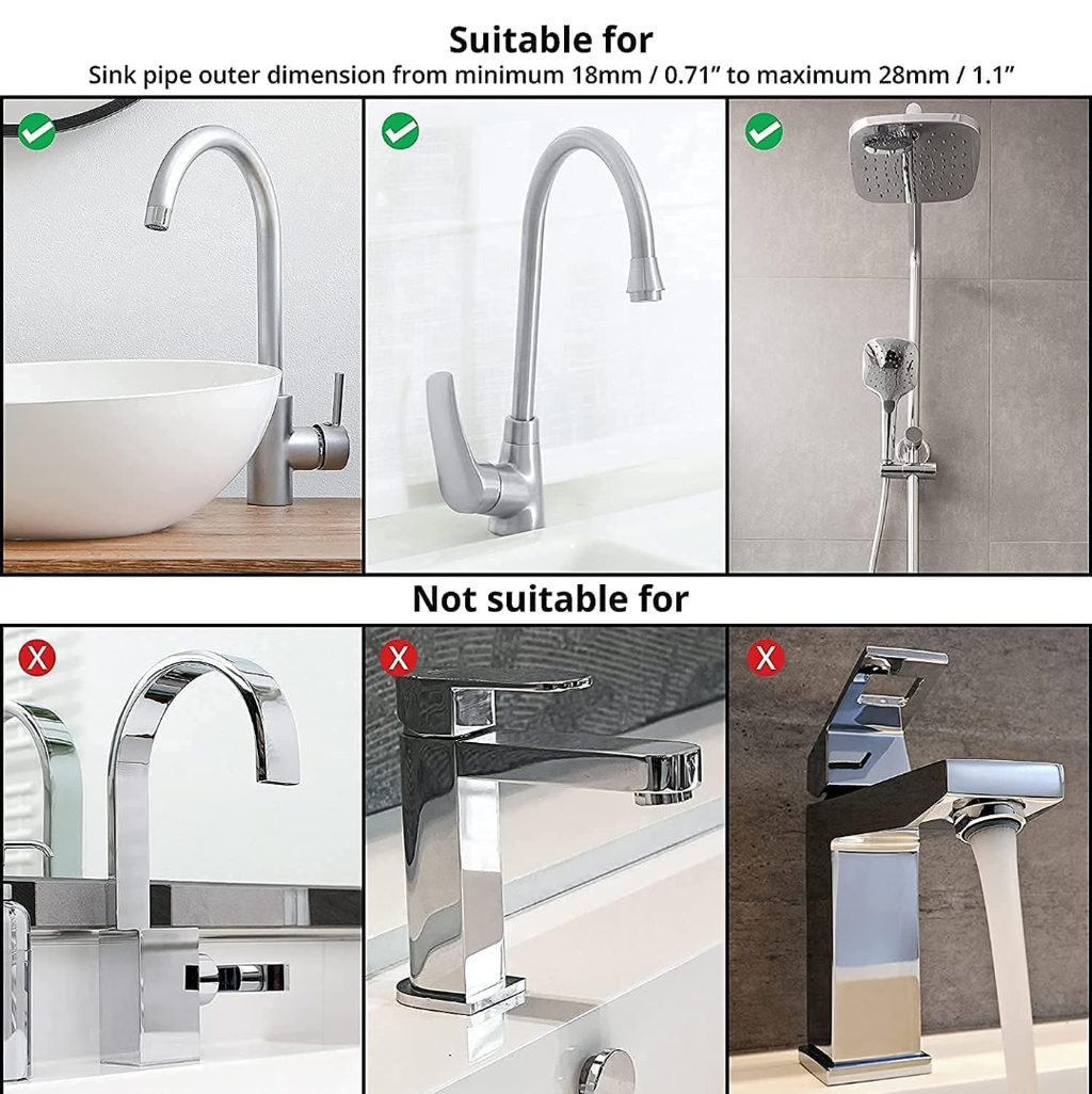 Kitchen Sink Faucet Storage Rack