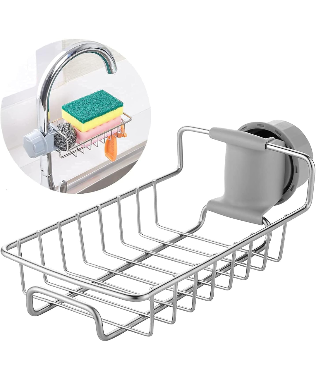 Kitchen Sink Faucet Storage Rack
