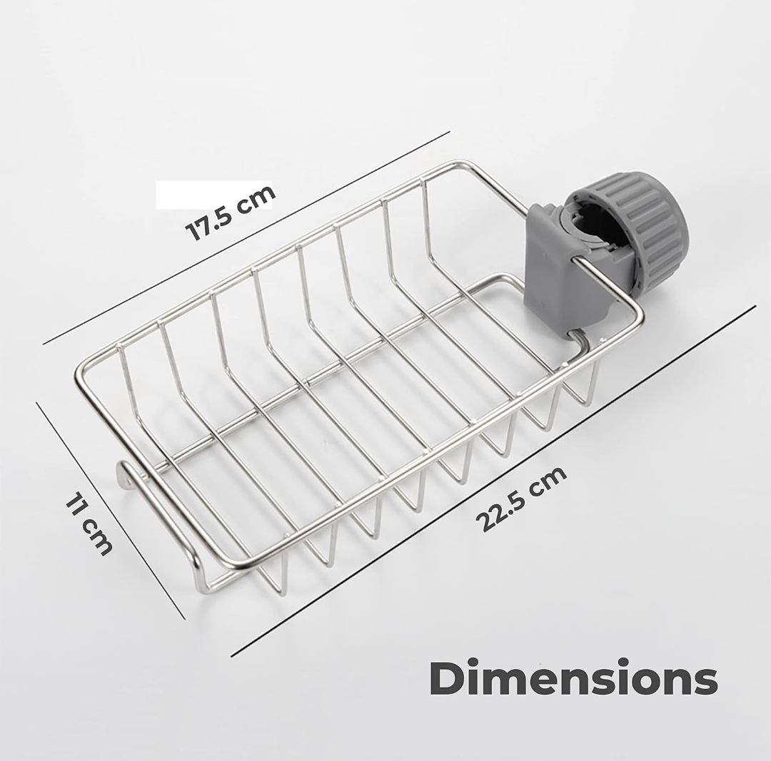 Kitchen Sink Faucet Storage Rack