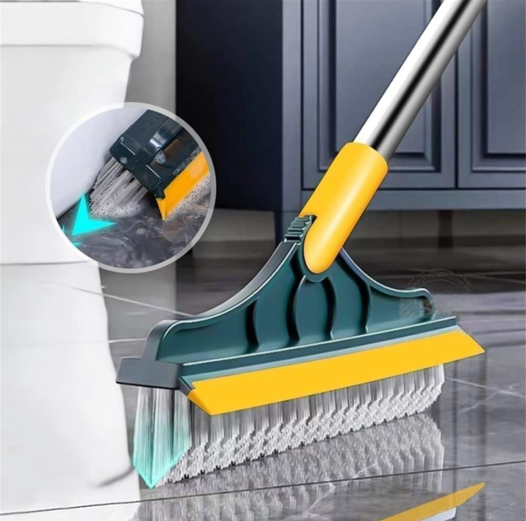 360° Multi-Surface Floor & Tile Cleaning Squeegee Brush