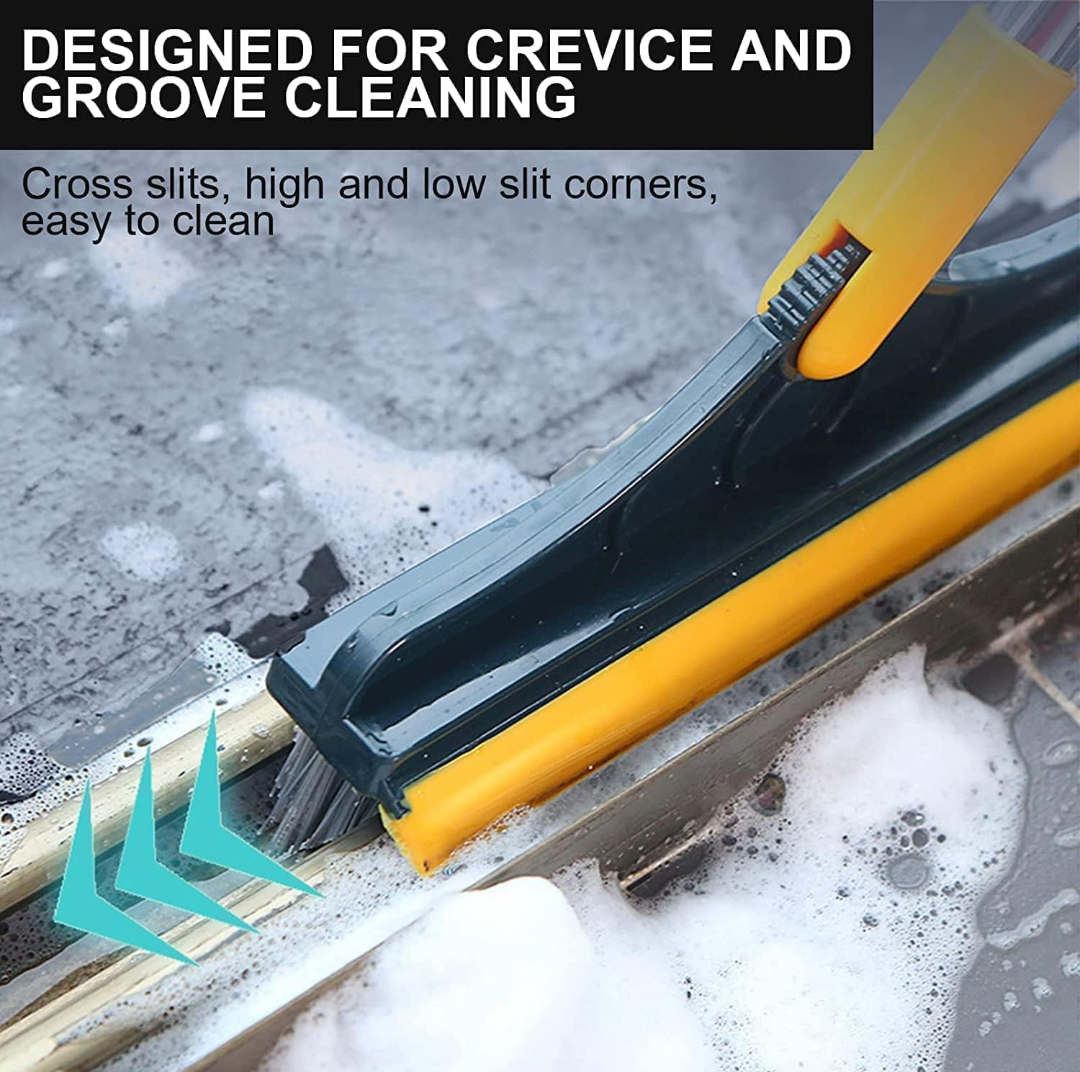 360° Multi-Surface Floor & Tile Cleaning Squeegee Brush