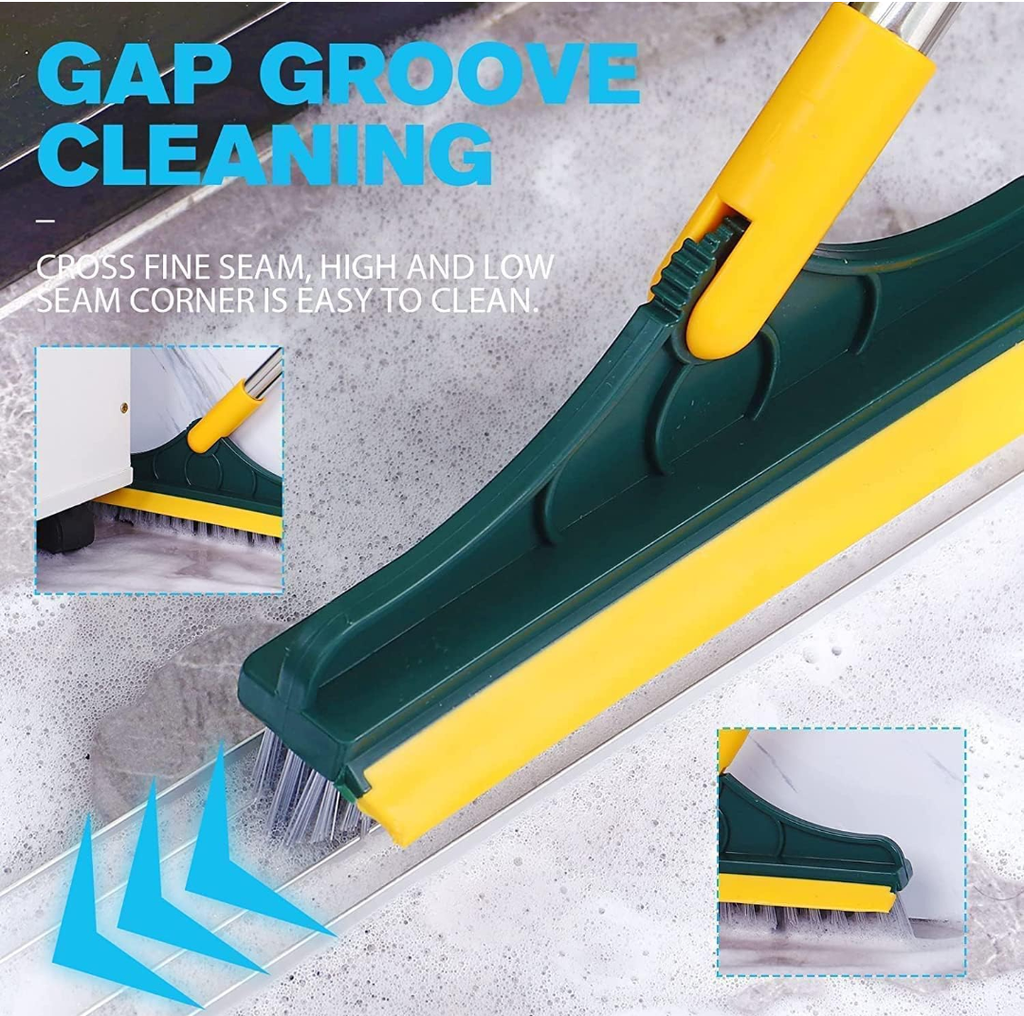 360° Multi-Surface Floor & Tile Cleaning Squeegee Brush